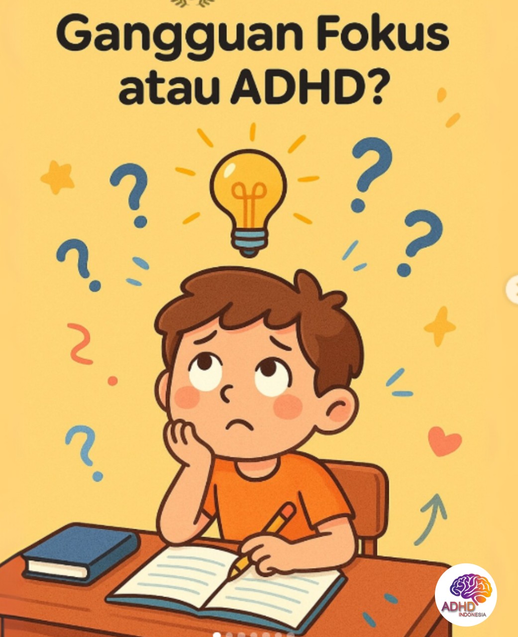 ADHD dan Kesulitan Fokus Anak: Edukasi untuk Keluarga di Kabupaten Tulang Bawang Barat